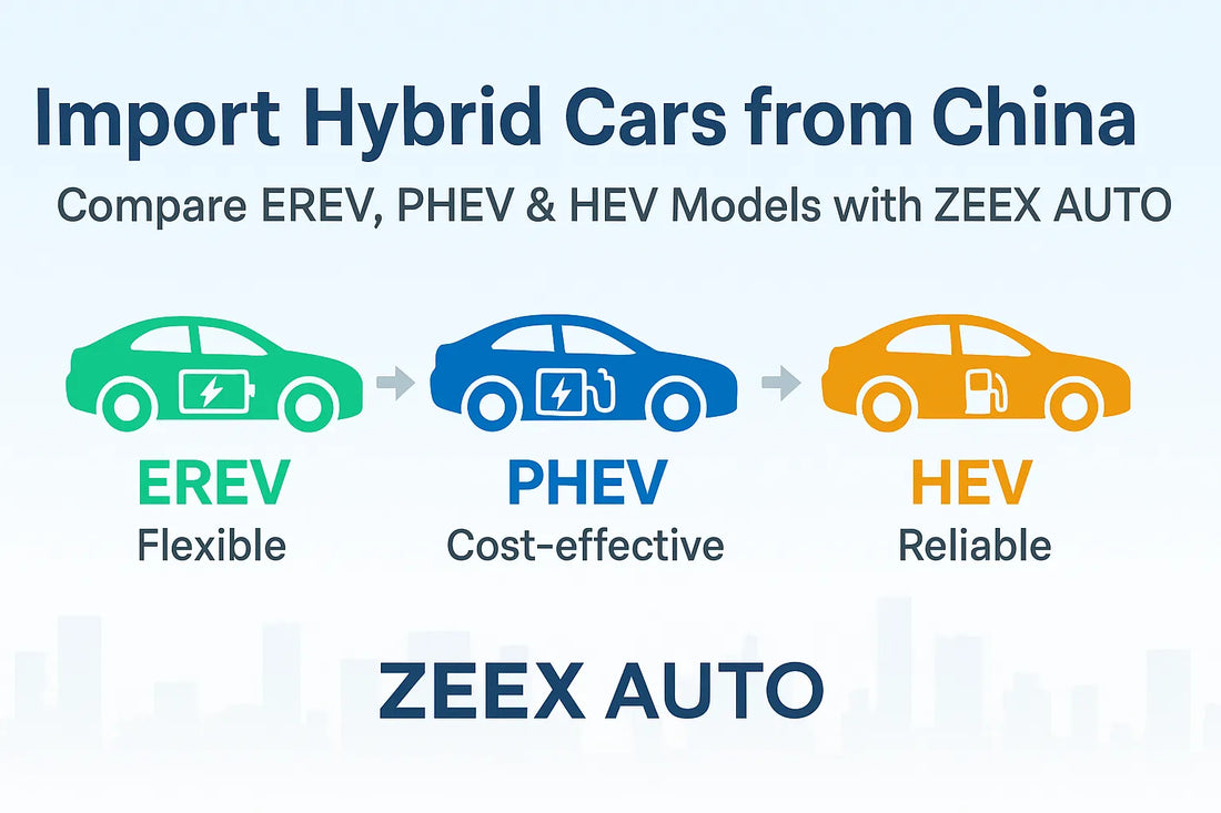 How to Import Hybrid Cars from China (REEV, PHEV & HEV) — Global Buyer’s Guide 2025