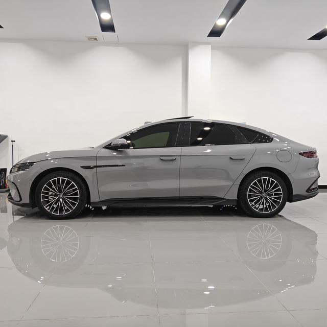 Certificated Pre-Owned BYD Han DM 2025 Intelligent Driving Version DM-i 125KM Lidar Flagship Model -u21340076