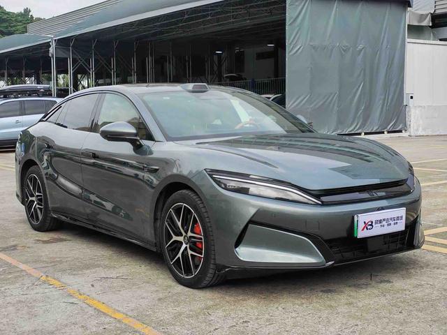 Certificated Used BYD Han L DM 2025 Model DM-p 180KM 4WD LiDAR Flagship Version