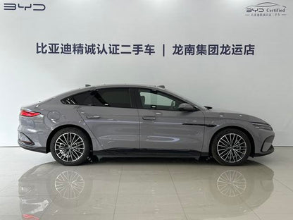 Certificated Pre-Owned BYD Han DM 2025 Intelligent Driving Edition DM-i 125KM Lidar Flagship Model -u22075096