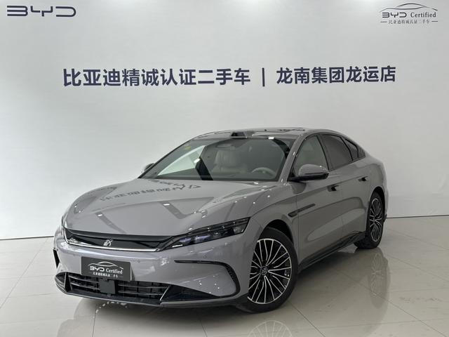 Certificated Pre-Owned BYD Han DM 2025 Intelligent Driving Edition DM-i 125KM Lidar Flagship Model -u22075096